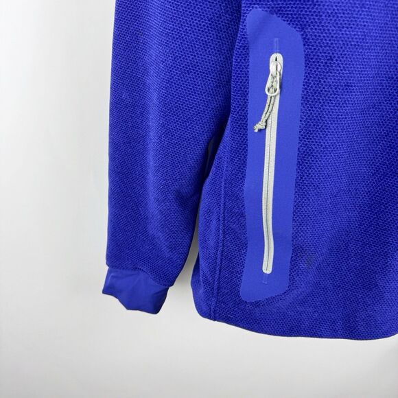 ARC'TERYX Polartec Strato Full Zip Jacket Mens XXL Purple Blue Polartec Fleece - Picture 3 of 16